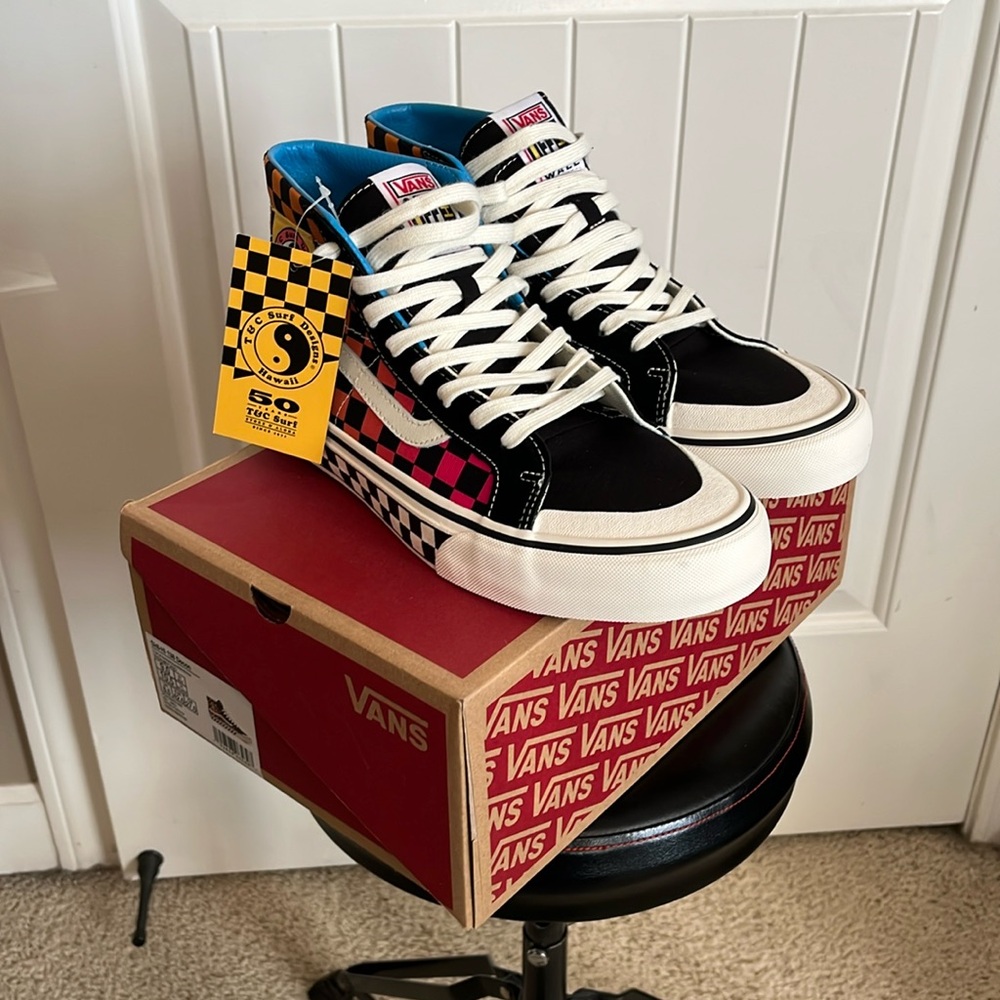 Vans T & C Surf Design Sk8 Hi Sz 9